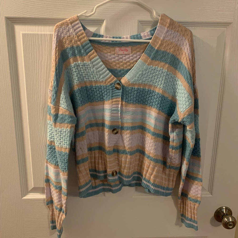 Pink Lily cardigan